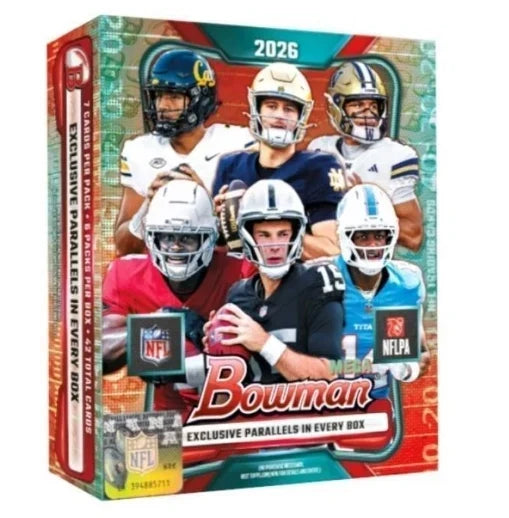2026 Bowman Football Mega Box