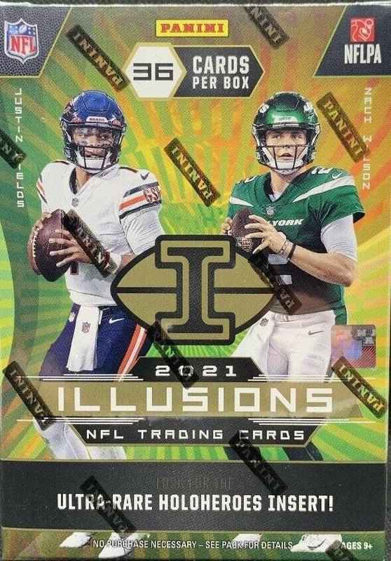 2021 Panini Illusions Football Blaster Box - CardVault Store