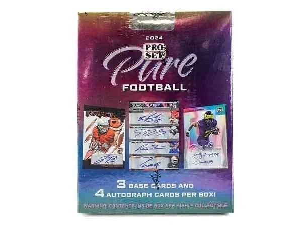 2024 Leaf Pro Set Pure Football Hobby Box - CardVault Store