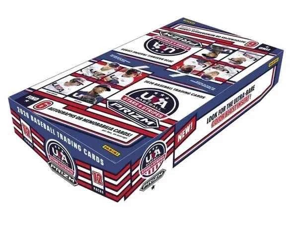 2026 Panini USA Stars and Stripes Prizm Baseball Hobby Box (SALE) - CardVault Store