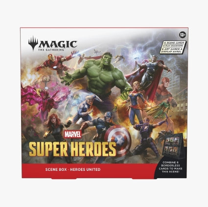 Magic the Gathering: Marvel Super Heroes Scene Box - Heroes United