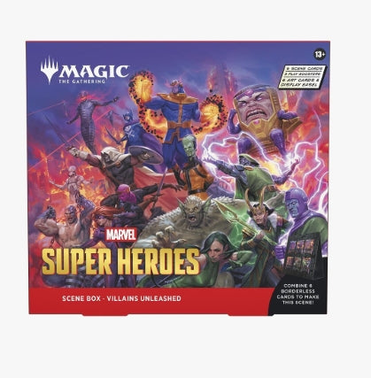 Magic the Gathering: Marvel Super Heroes Scene Box - Villains Unleashed