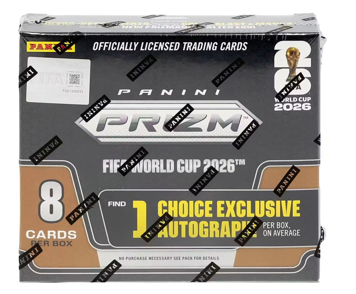 2026 Panini Prizm FIFA World Cup Soccer Choice Box (SALE)