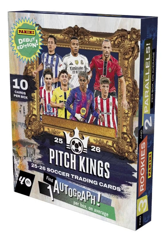 2025/26 Panini Pitch Kings Soccer Hobby International Box