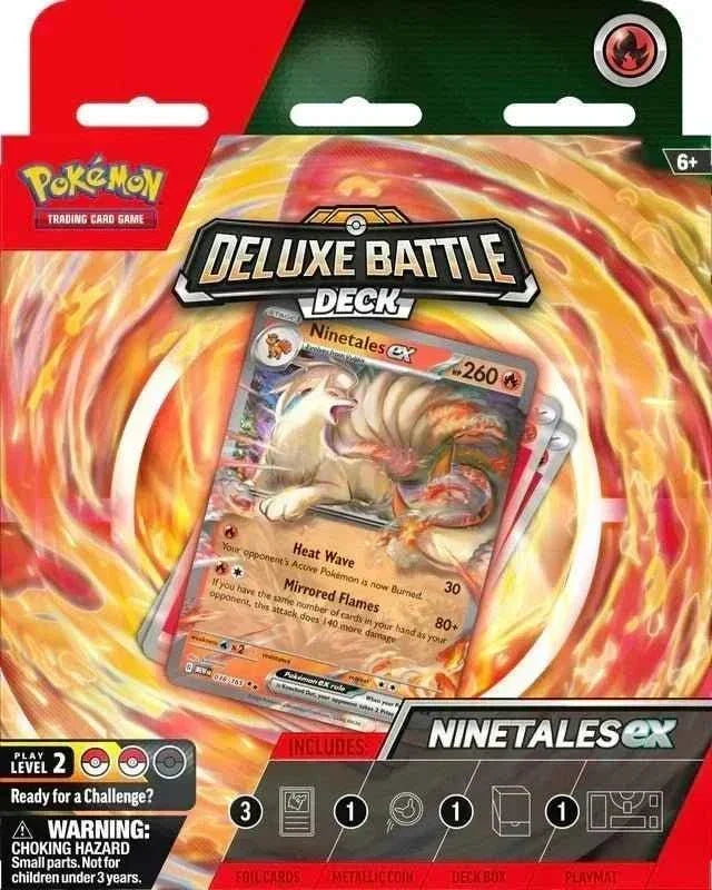 Pokemon Scarlet and Violet: Ninetales EX Deluxe Battle Deck