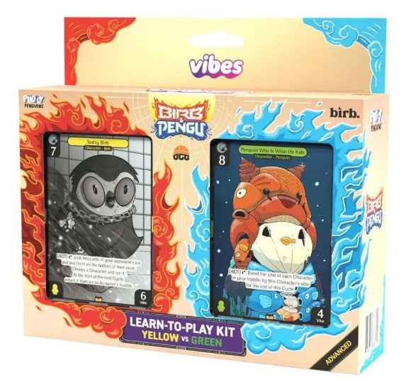 Vibes TCG: Birb and Pengu Starter Kit (Green VS Yellow) - CardVault Store
