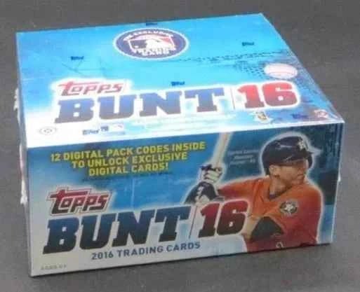 2016 Topps Bunt Baseball Hobby Box - CardVault Store