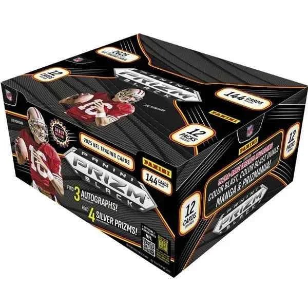2025 Panini Prizm Black Football Hobby Box (SALE) - CardVault Store