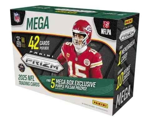 2025 Panini Prizm Football Hobby Mega Box (SALE) - CardVault Store