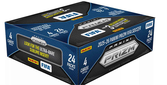 2025/26 Panini Prizm FIFA Soccer Retail Box (SALE) - CardVault Store