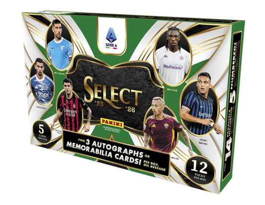 2025/26 Panini Select Serie A Soccer Hobby Box