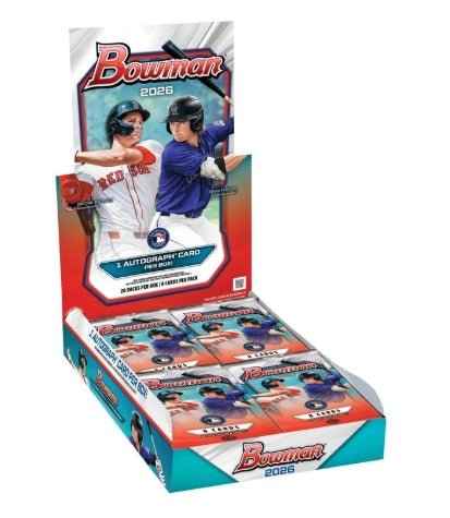 2026 Bowman Baseball Hobby Box - CardVault Store