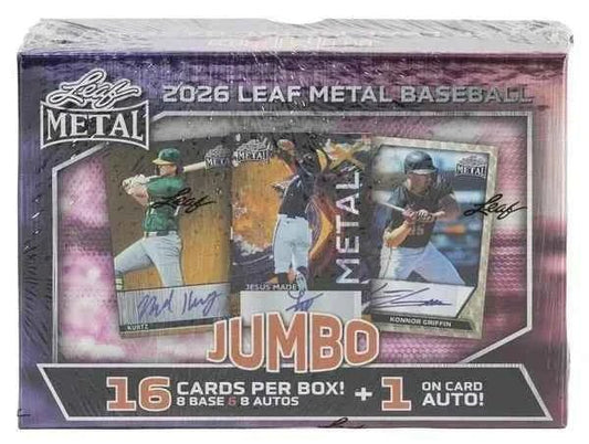 2026 Leaf Metal Baseball Hobby Jumbo Box (SALE) - CardVault Store