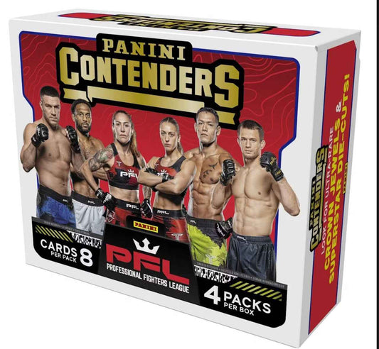 2026 Panini Contenders Professional Fighters League Hobby Box (PRE-ORDER) - CardVault Store