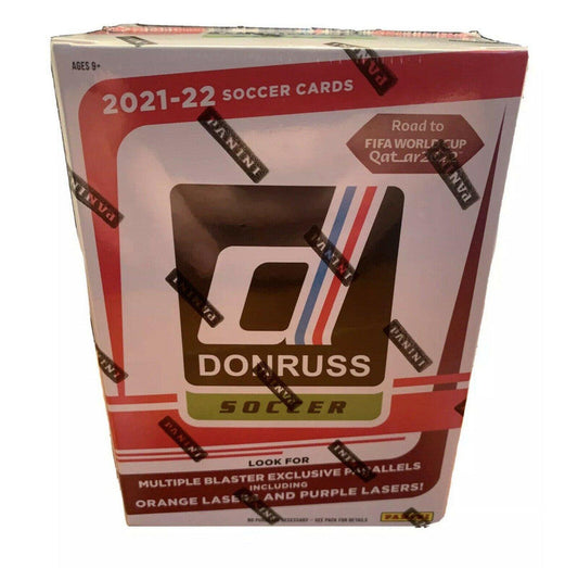 2021/22 Panini Donruss Soccer Blaster Box (Orange and Purple Lasers!)
