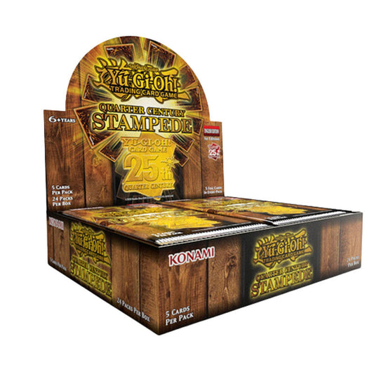Yu-Gi-Oh!: Quarter Century Stampede Booster Box