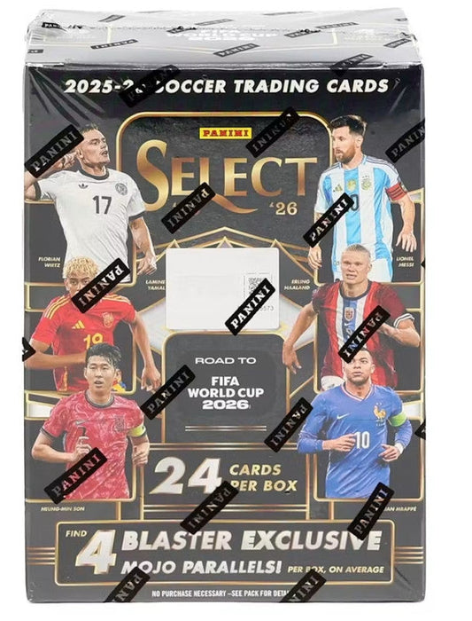 2025/26 Panini Select Road to FIFA World Cup Soccer Blaster Box