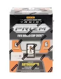 2026 Panini Prizm FIFA World Cup Soccer Blaster Box (Yellow, Purple, Blue and White Prizms!)