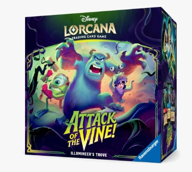 Disney Lorcana: Attack of the Vine Booster Box (PRE-ORDER) – CardVault Store