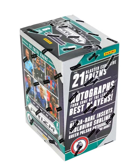 2024/25 Panini Prizm Premier League EPL Soccer Blaster Box (Pink Mosaic Prizms!)