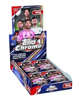 2026 Topps Chrome MLS Soccer Hobby Box