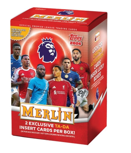 2025/26 Topps Merlin English Premier League Soccer Blaster Box (SALE)