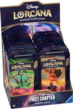 Disney Lorcana: The First Chapter Starter Deck Display - CardVault Store