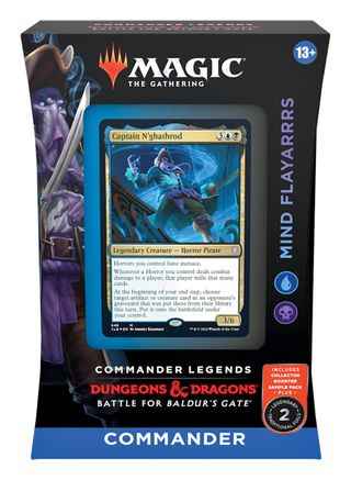 Magic the Gathering: Commander Legends - Battle for Baldur's Gate Mind Flayarrrs Commander Deck
