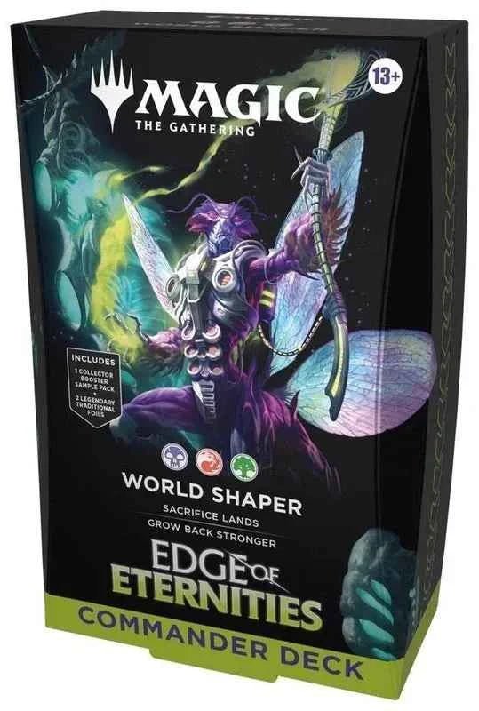 Magic The Gathering: Edge of Eternities Commander Deck (World Shaper) - CardVault Store