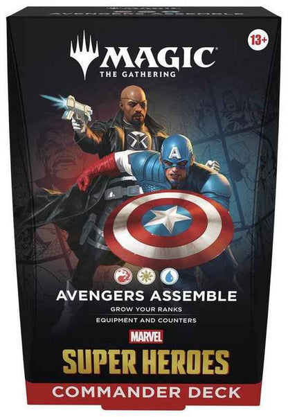 Magic the Gathering: Marvel Super Heroes Commander Deck - Avengers Assemble (PRE-ORDER) - CardVault Store