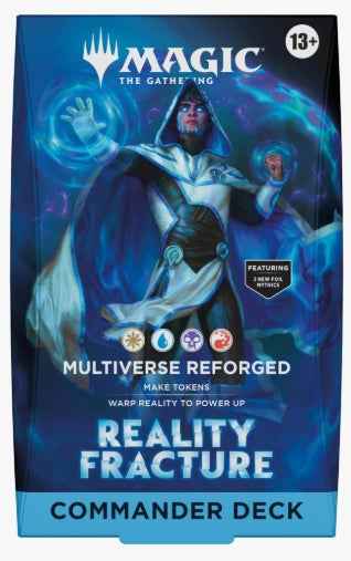 Magic The Gathering: Reality Fracture Commander Deck (Multiverse Reforged) (PRE-ORDER) - CardVault Store