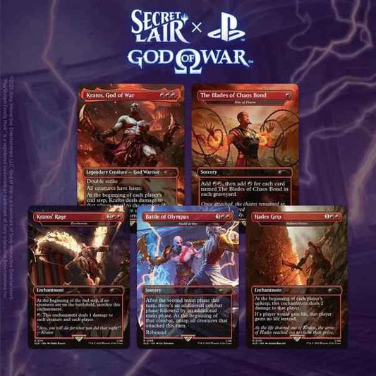 Magic the Gathering: Secret Lair x God of War: Greek (Non-Foil)