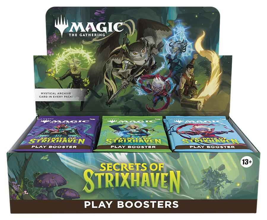 Magic The Gathering: Secrets of Strixhaven Play Booster Box (SALE) - CardVault Store