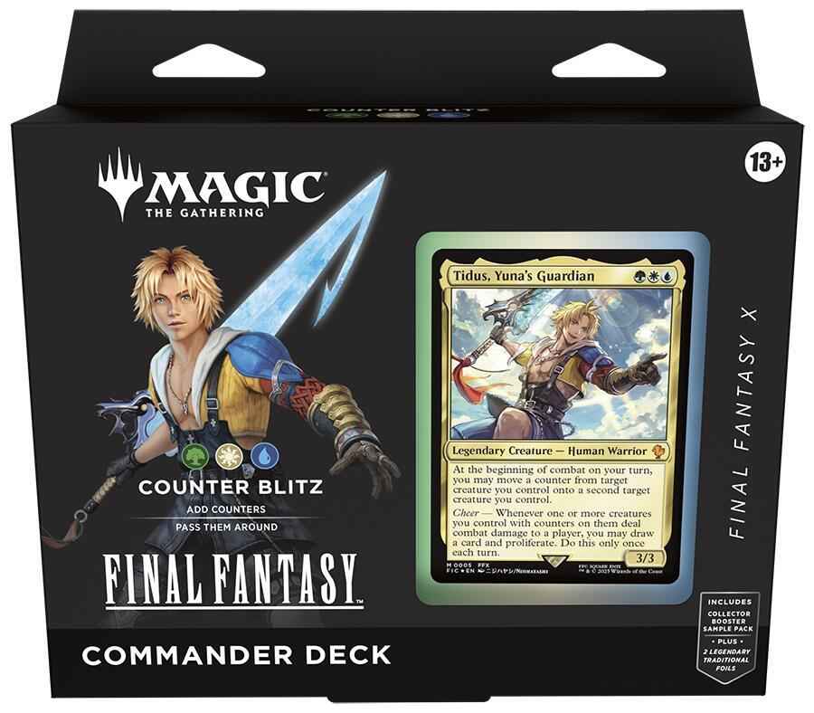 Magic the Gathering: Universes Beyond - Final Fantasy Commander Deck (Counter Blitz) - CardVault Store