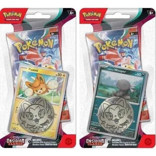 Pokemon: Scarlet and Violet - Obsidian Flames - Checklane Blister Bundle