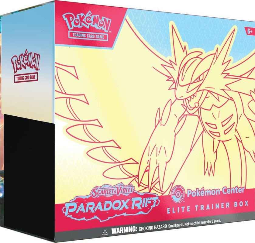Pokemon Scarlet and Violet: Paradox Rift Pokemon Center Elite Trainer Box (Roaring Moon)