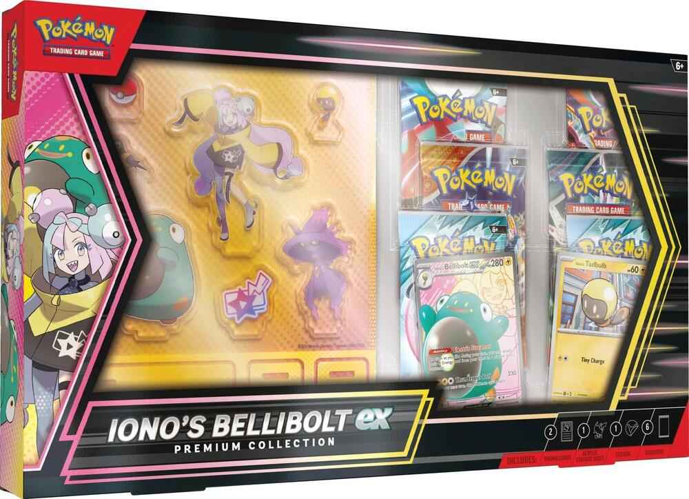 Pokemon TCG: Ionos Bellibolt EX Premium Collection Box