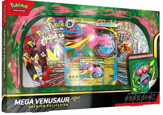Pokemon TCG: Mega Evolution - Mega Venusaur EX Premium Collection Box