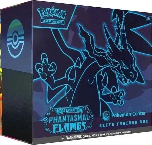 Pokemon TCG: Mega Evolution - Phantasmal Flames Pokemon Center Elite Trainer Box